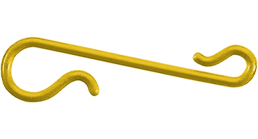 Plastikhaken Gold Plastikhaken Gold