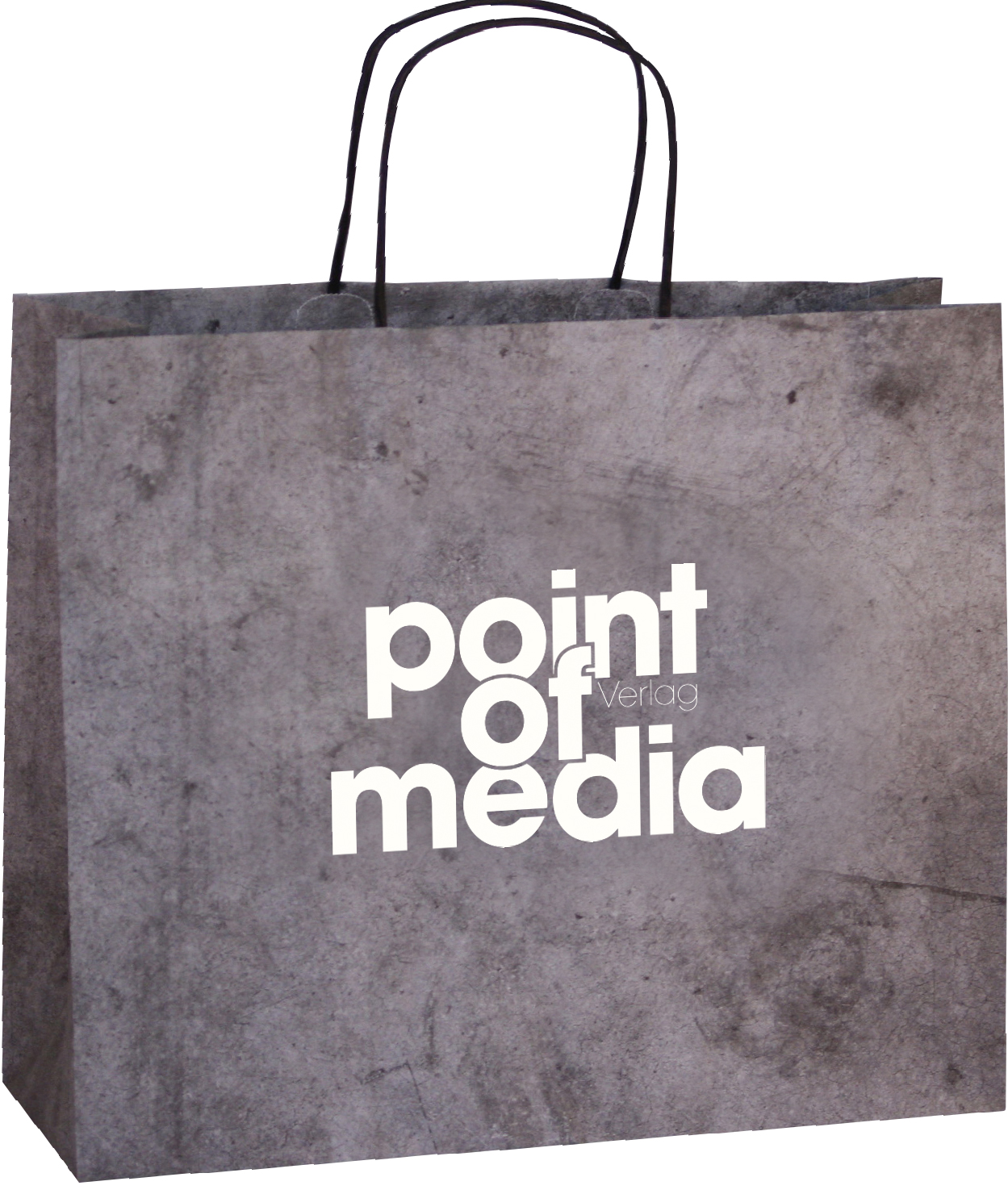 Tragetasche Komfort-Stone grau mit Logo