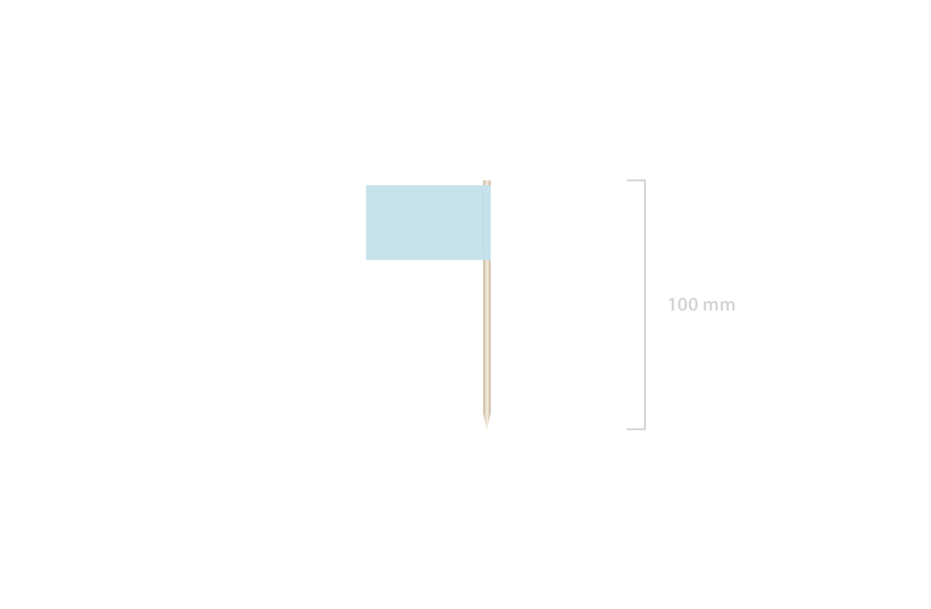Burger Flags 100 mm