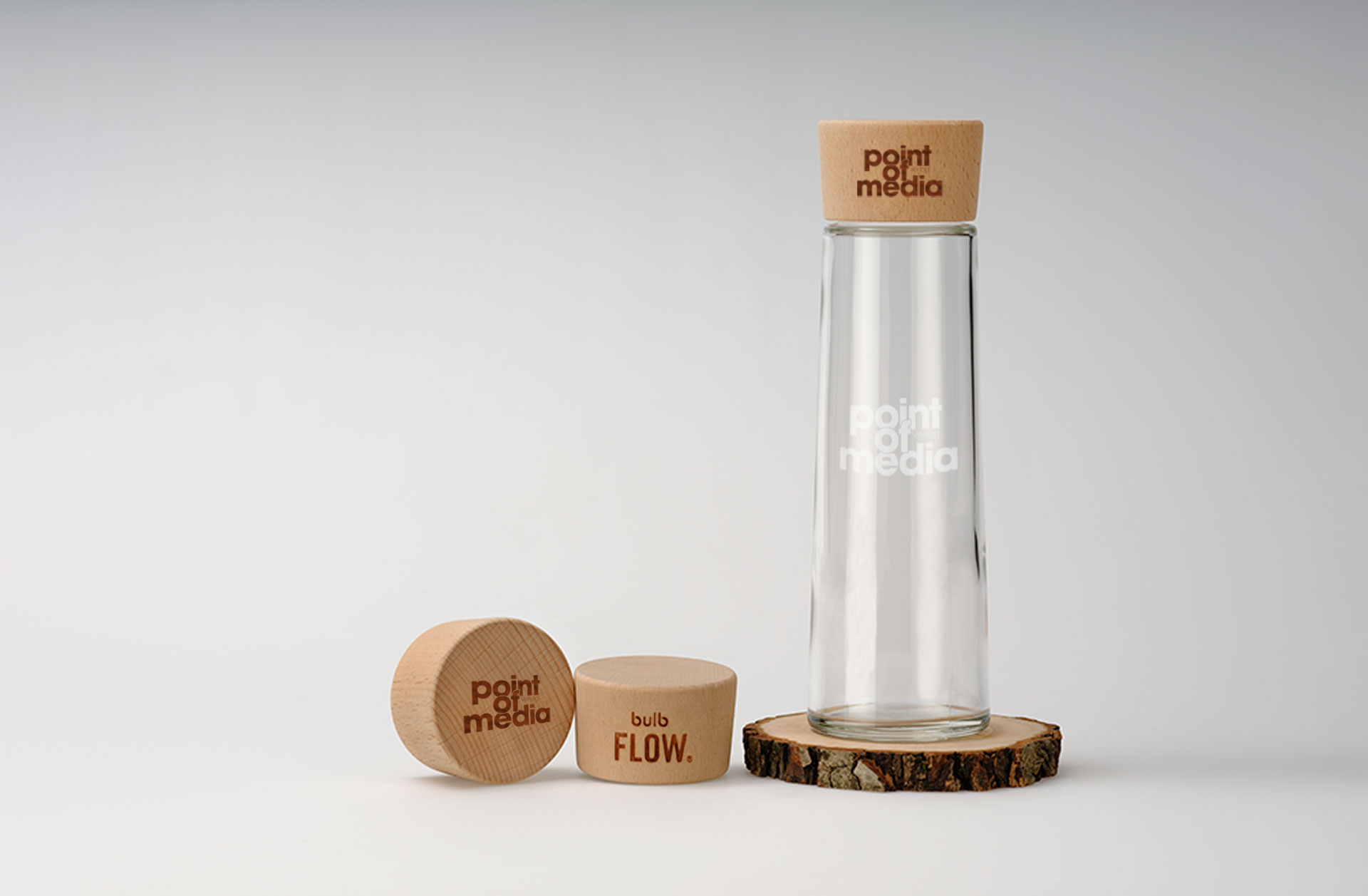 BULB Bottles BULB Flow mit Deckel