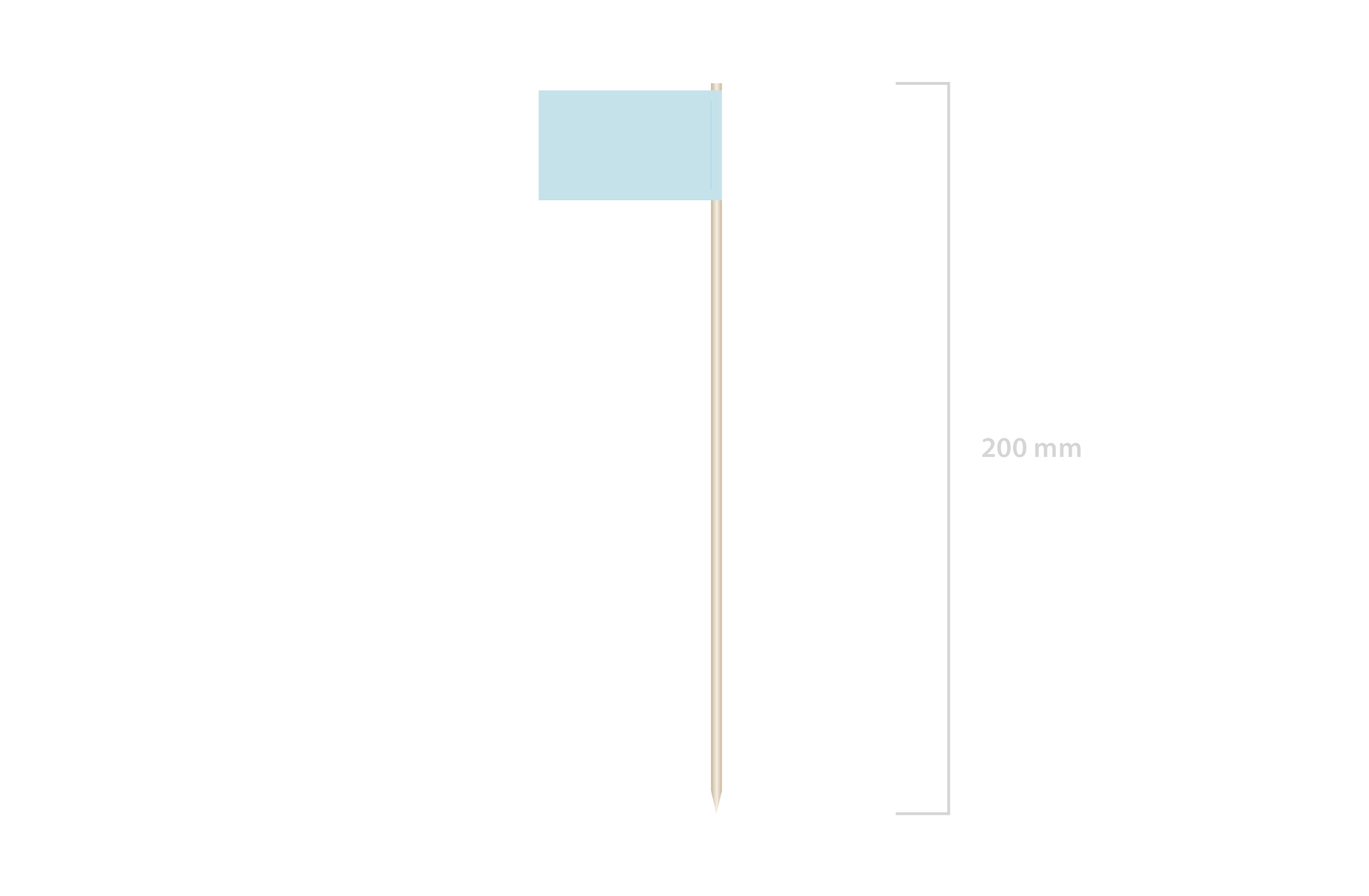 Burger Flags 200 mm