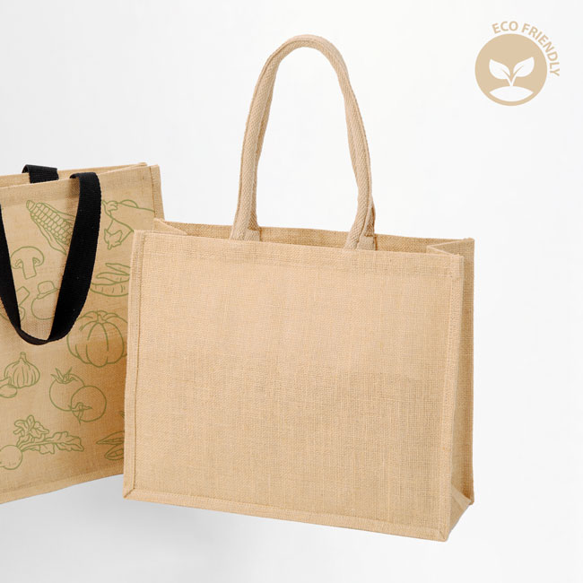 Jute Tragetasche