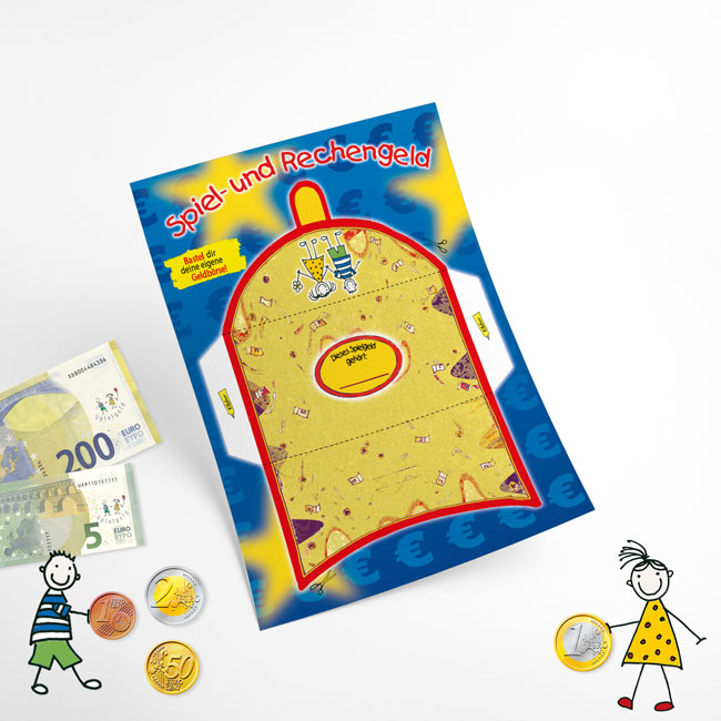 Spielgeld und Rechengeld zum Selberbasteln