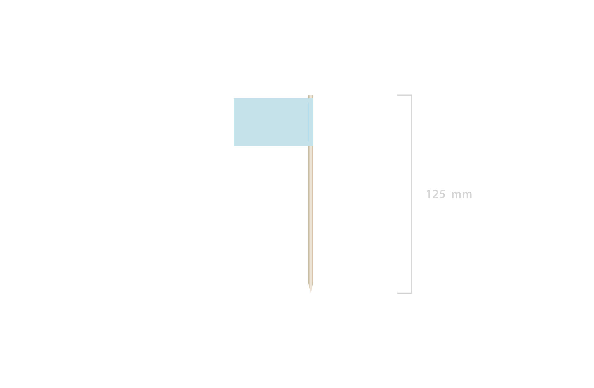 Burger Flags 125 mm