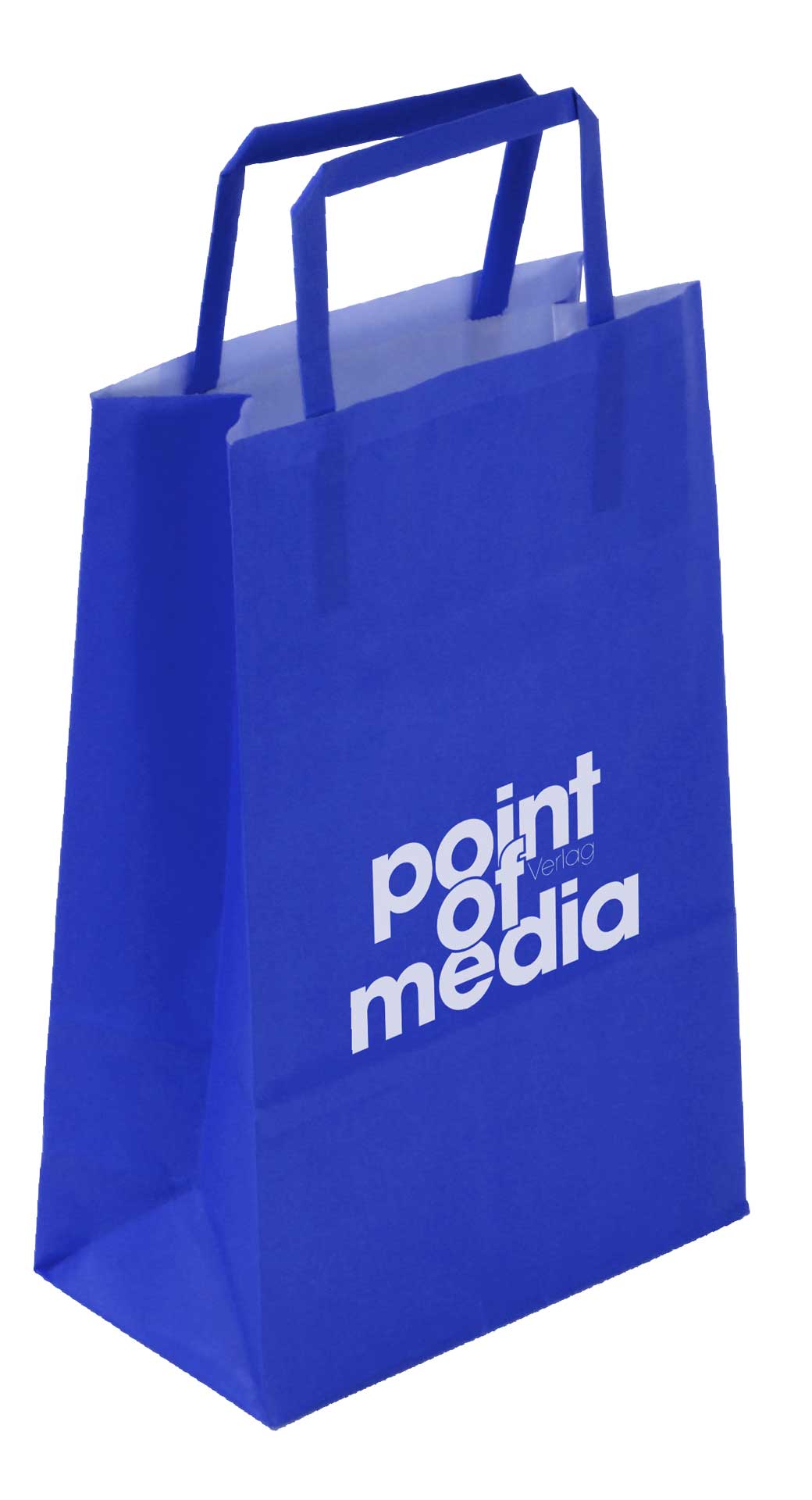 Tragetasche Standard-Color blau mit Logo