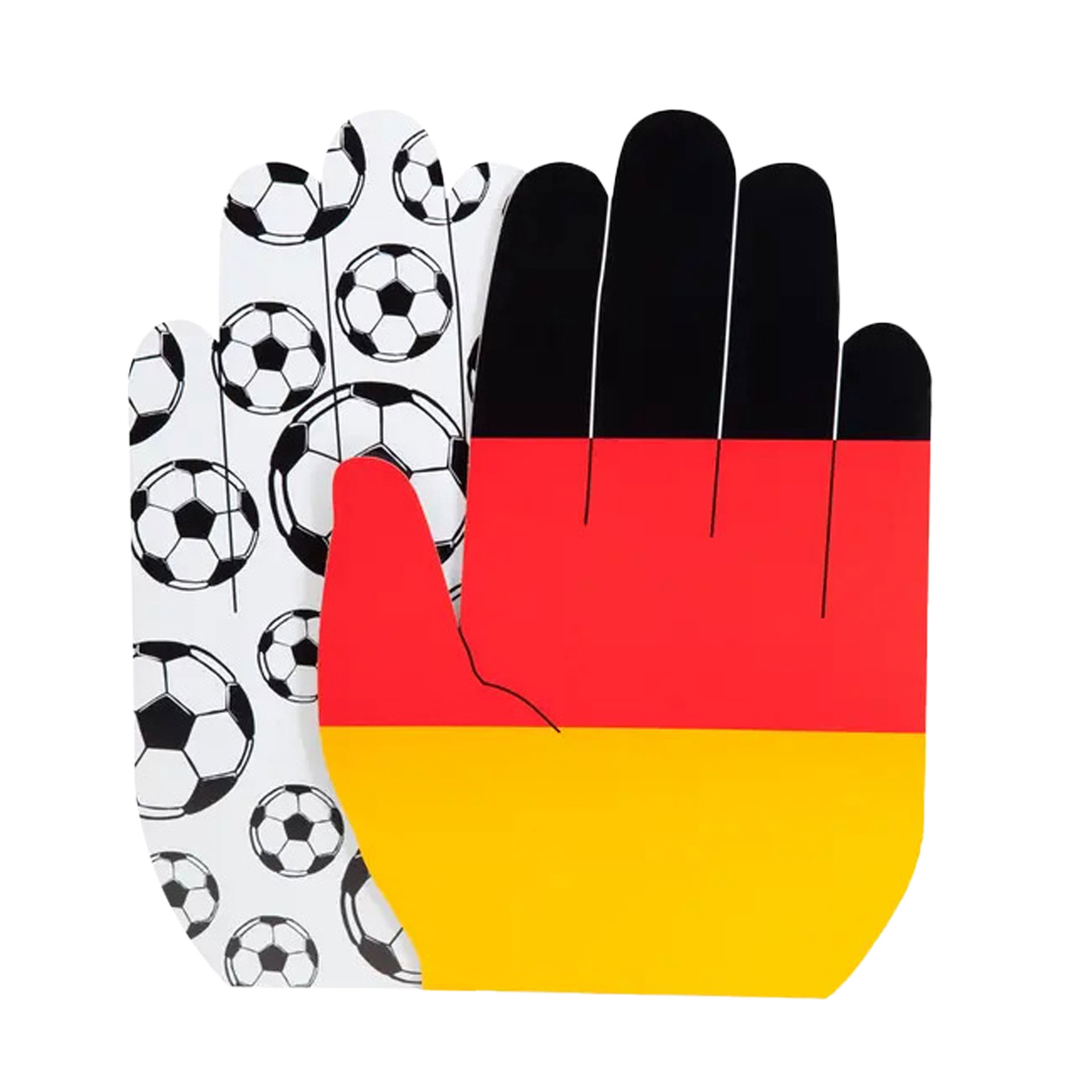 Winkehände Deutschland Fußball