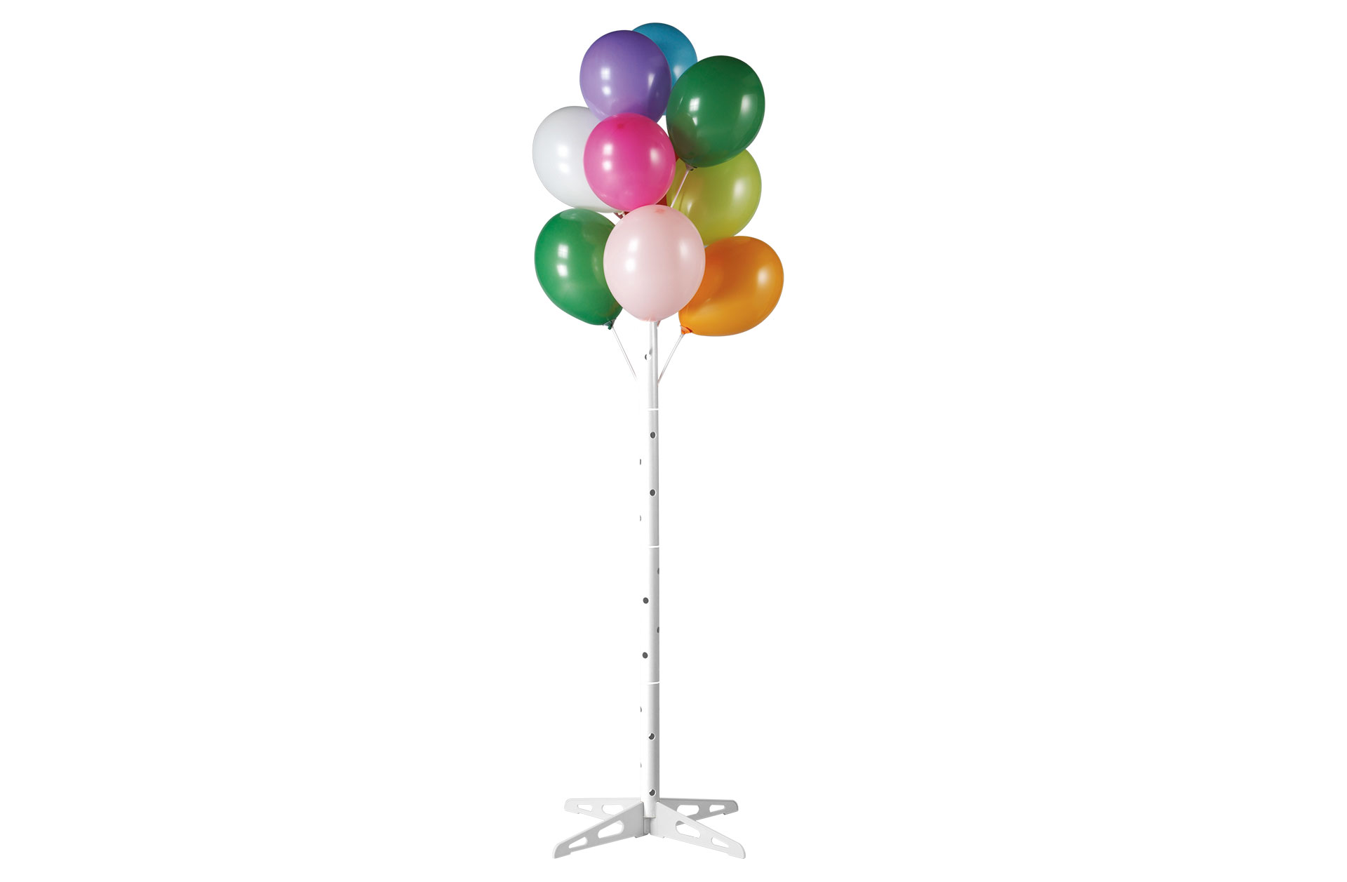 Ballonständer weiß