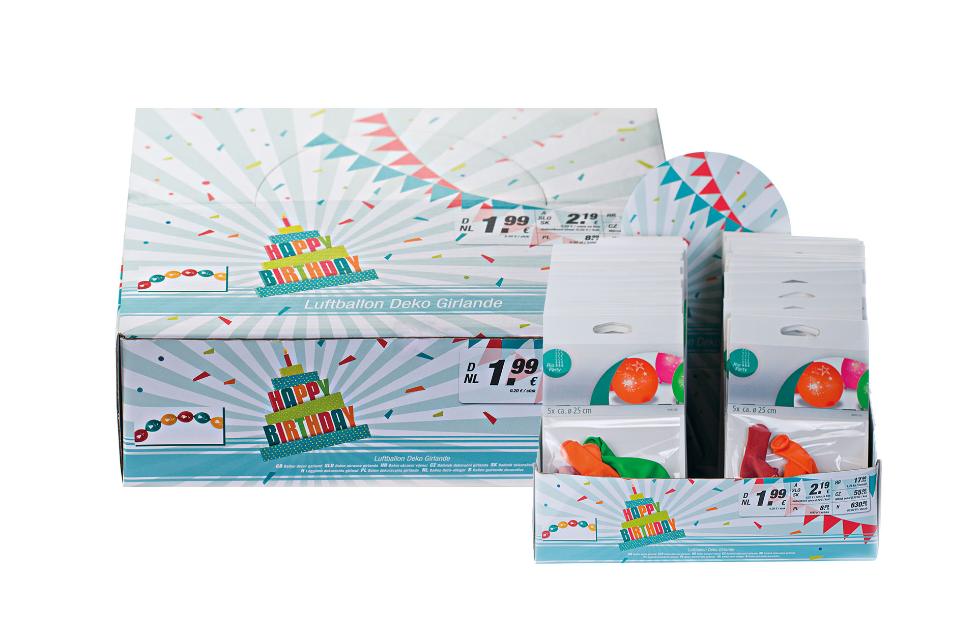 Private Label Kleinmenge Thekendisplay