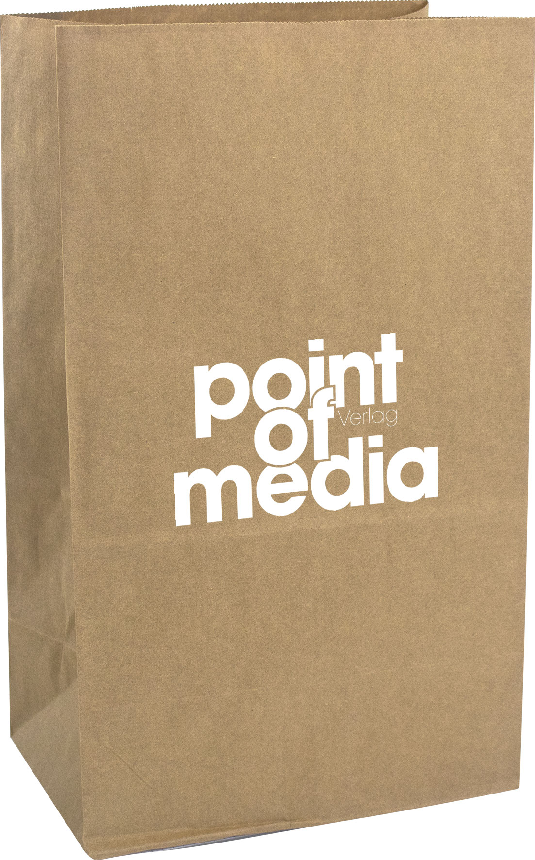 Tragetasche SOS BAG braun mit Logo Tragetasche SOS BAG braun mit Logo