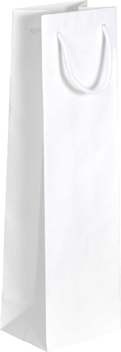 Bedruckte Tragetasche Flaschentasche White weiß Bedruckte Tragetasche Flaschentasche White weiß