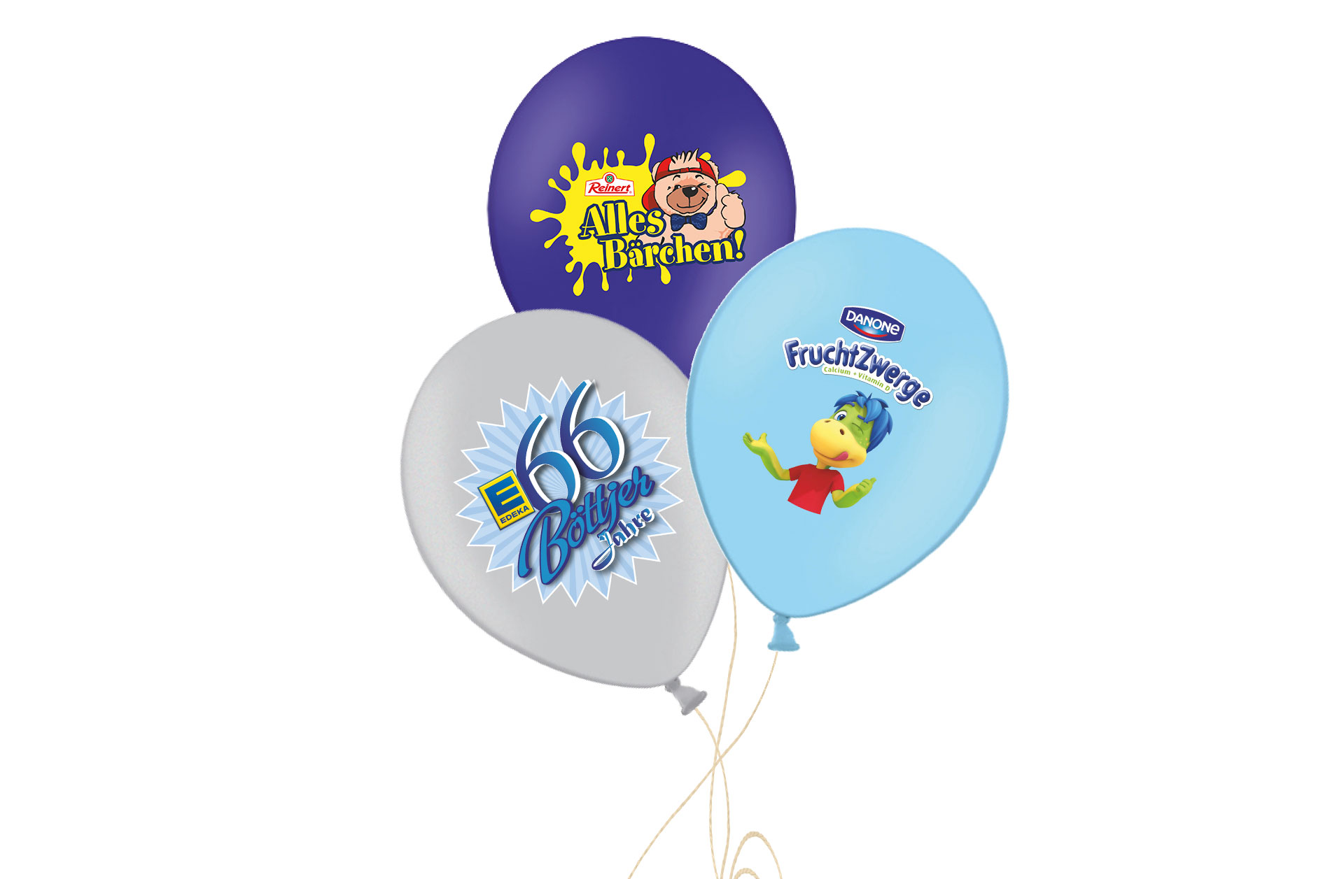 Bedruckte Luftballons im Superprint
