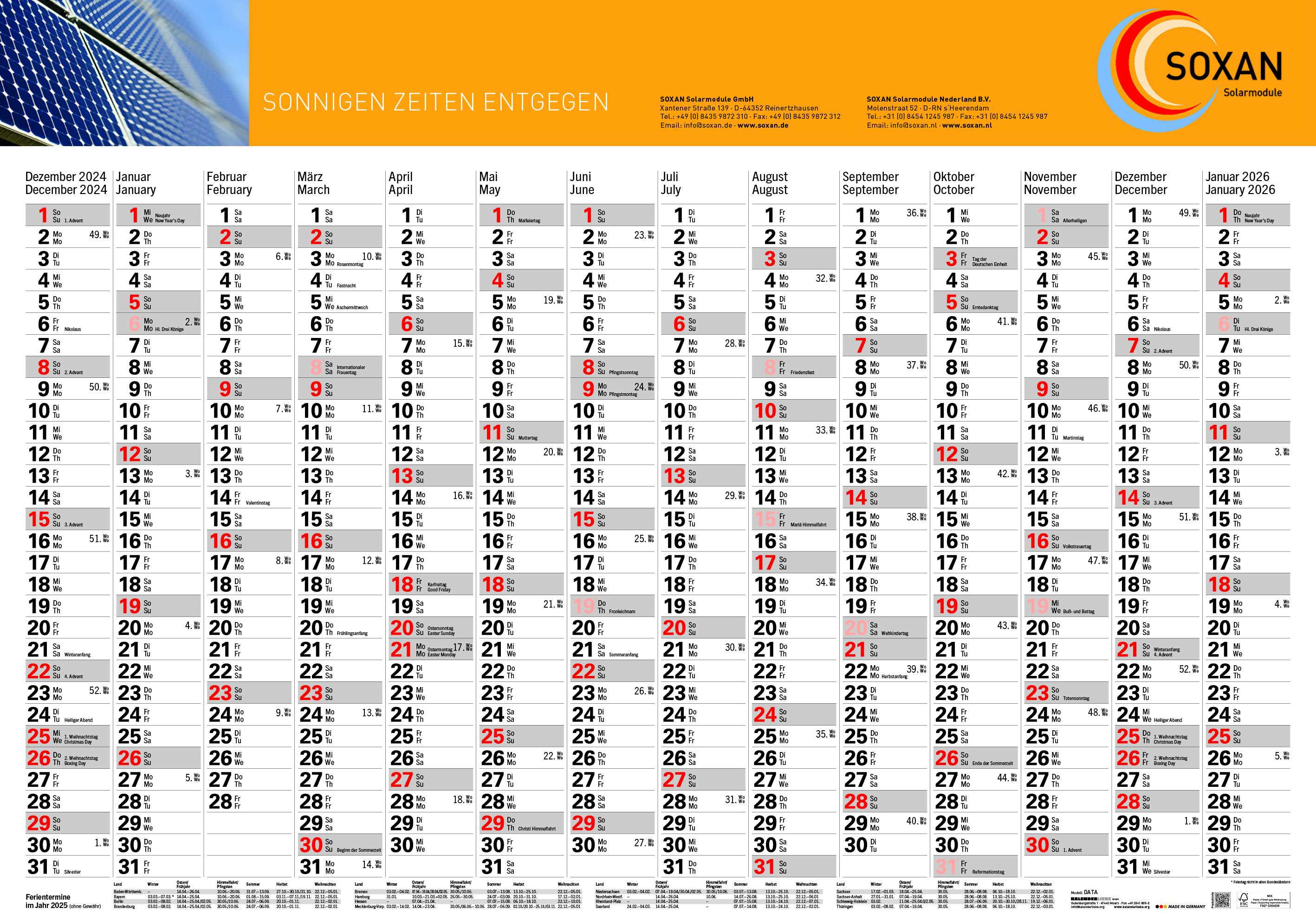 Data Deutsch/Englisch