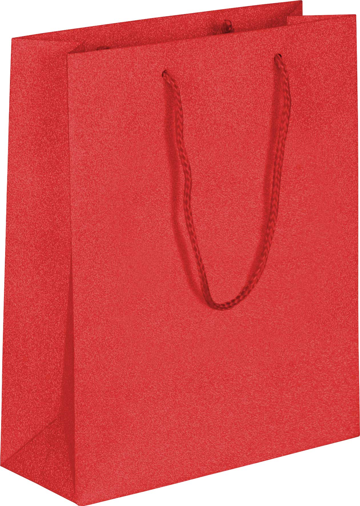 Tragetasche Papier Glamour rot