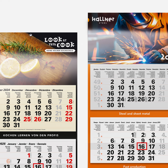 Individueller Kalender Standard-Version und Plus-Version Individueller Kalender Standard-Version und Plus-Version