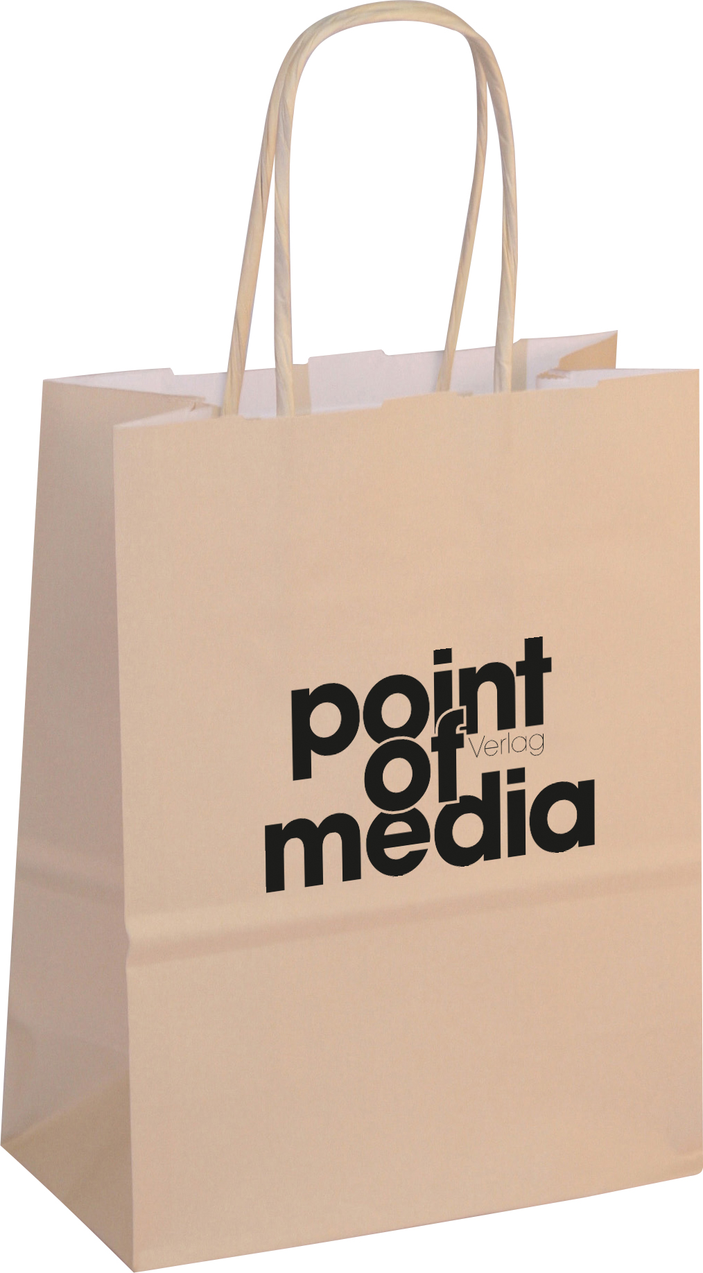 Tragetasche Komfort-Color sand mit Logo Tragetasche Komfort-Color sand mit Logo