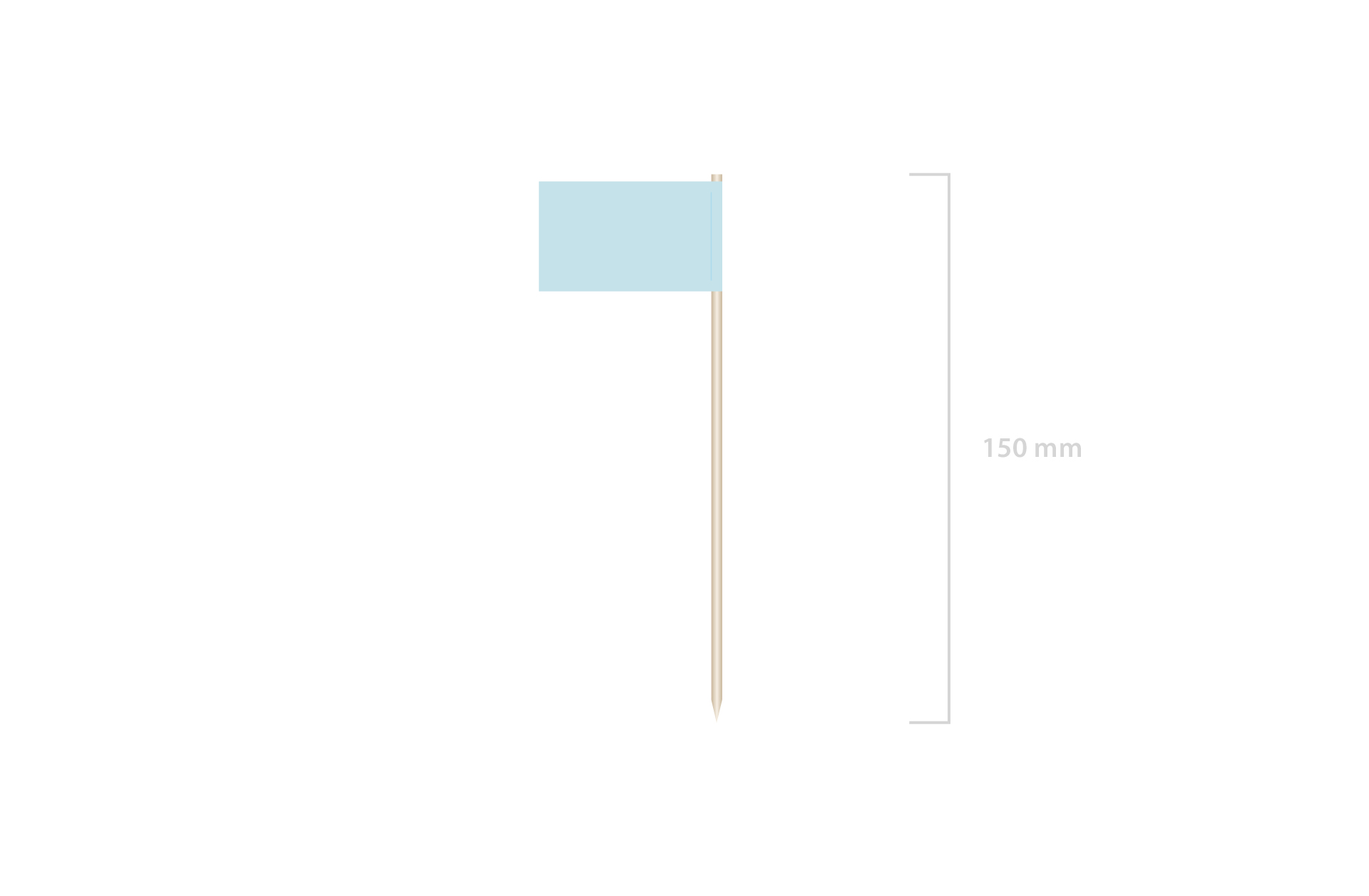 Burger Flags 150 mm