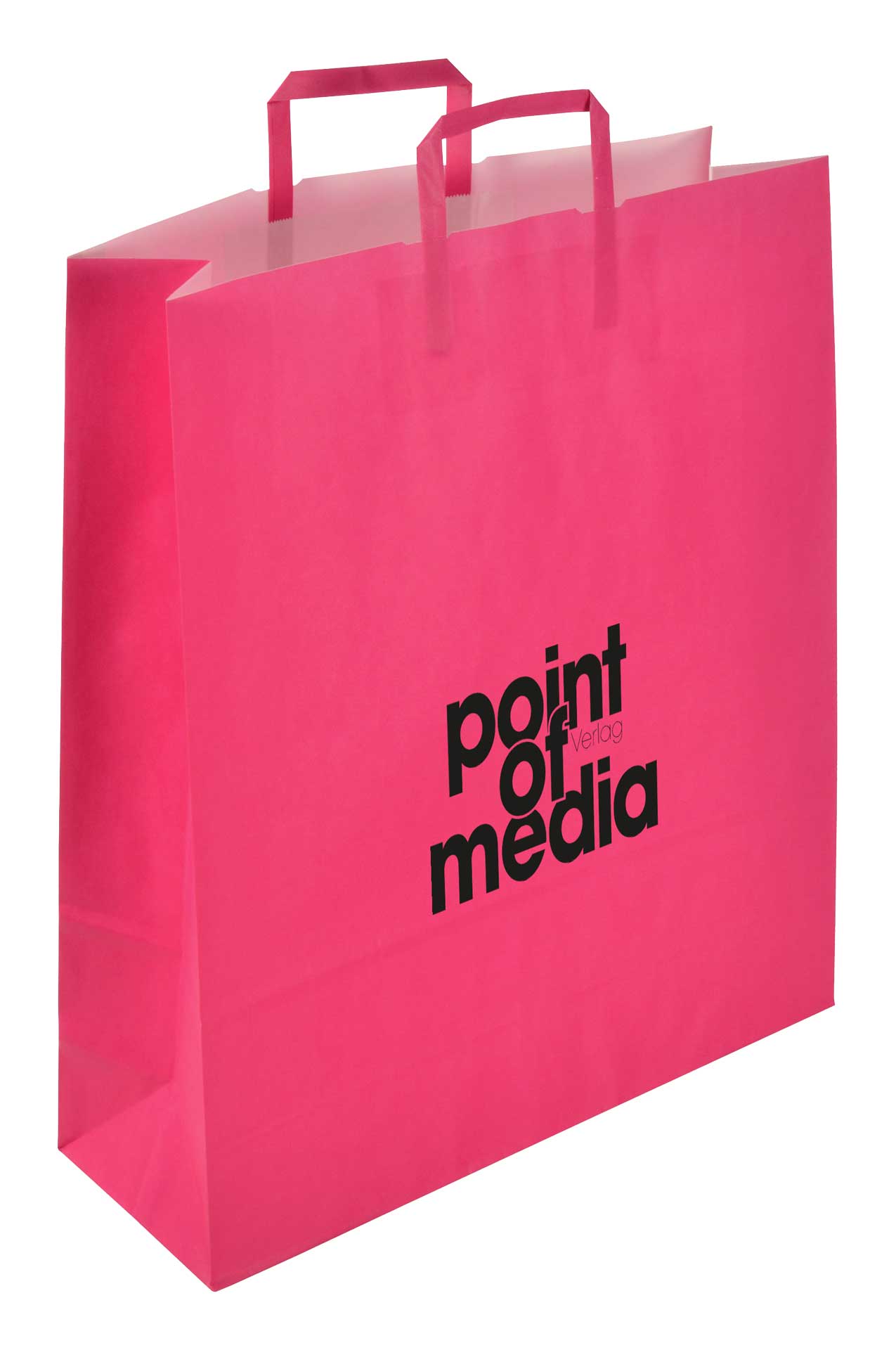 Tragetasche Standard-Color pink mit Logo