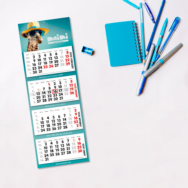 novus deutsch 4-monats-kalender
