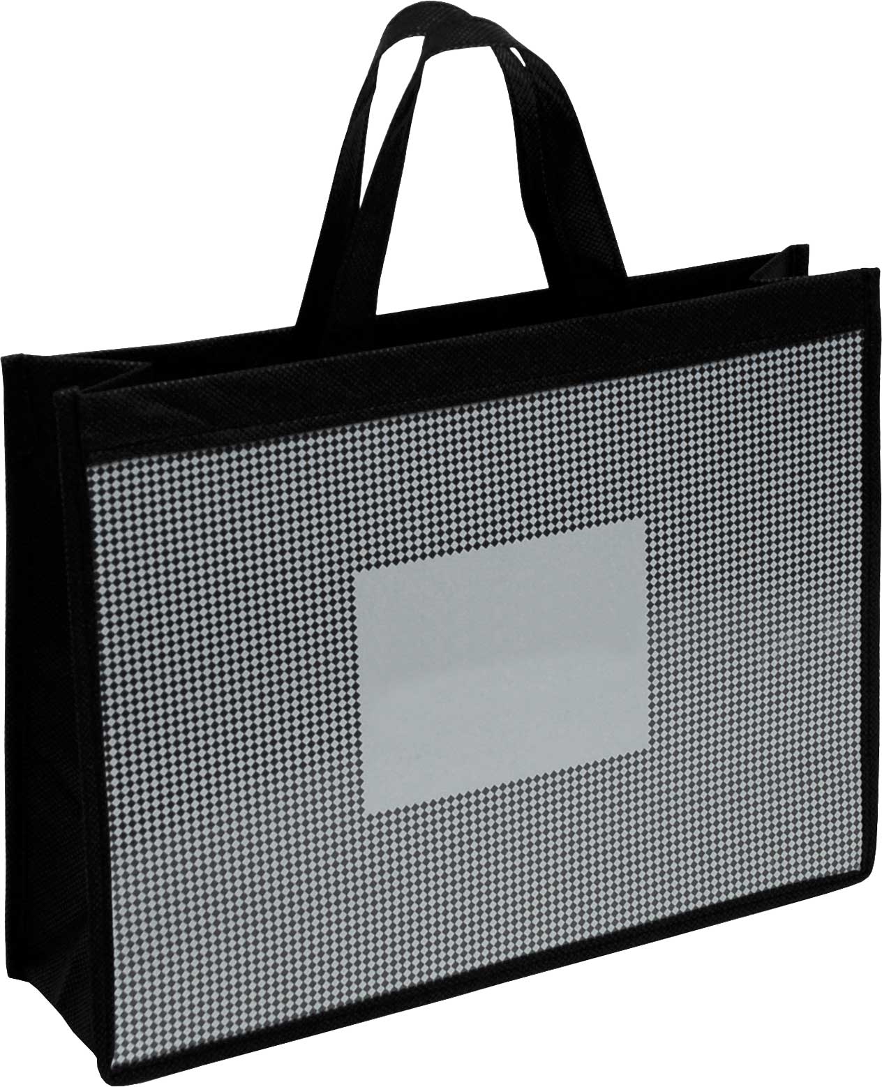 Tragetasche Carre silber