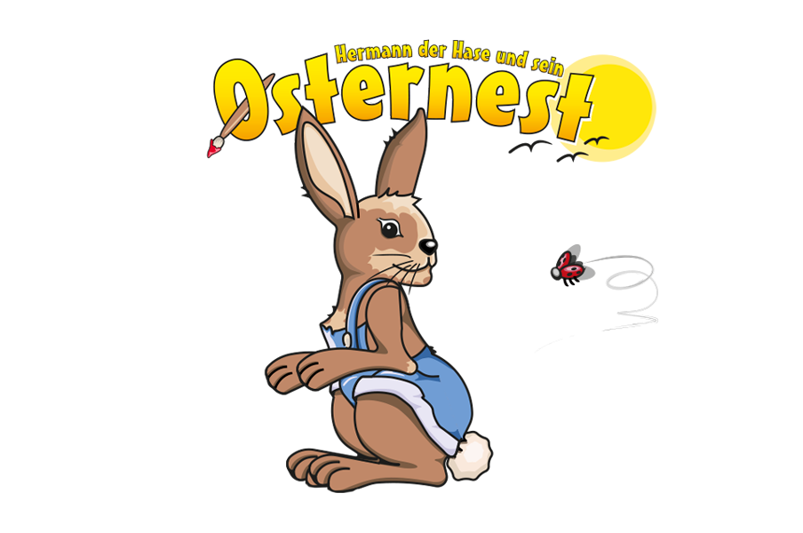 Bastelbogen Osternest