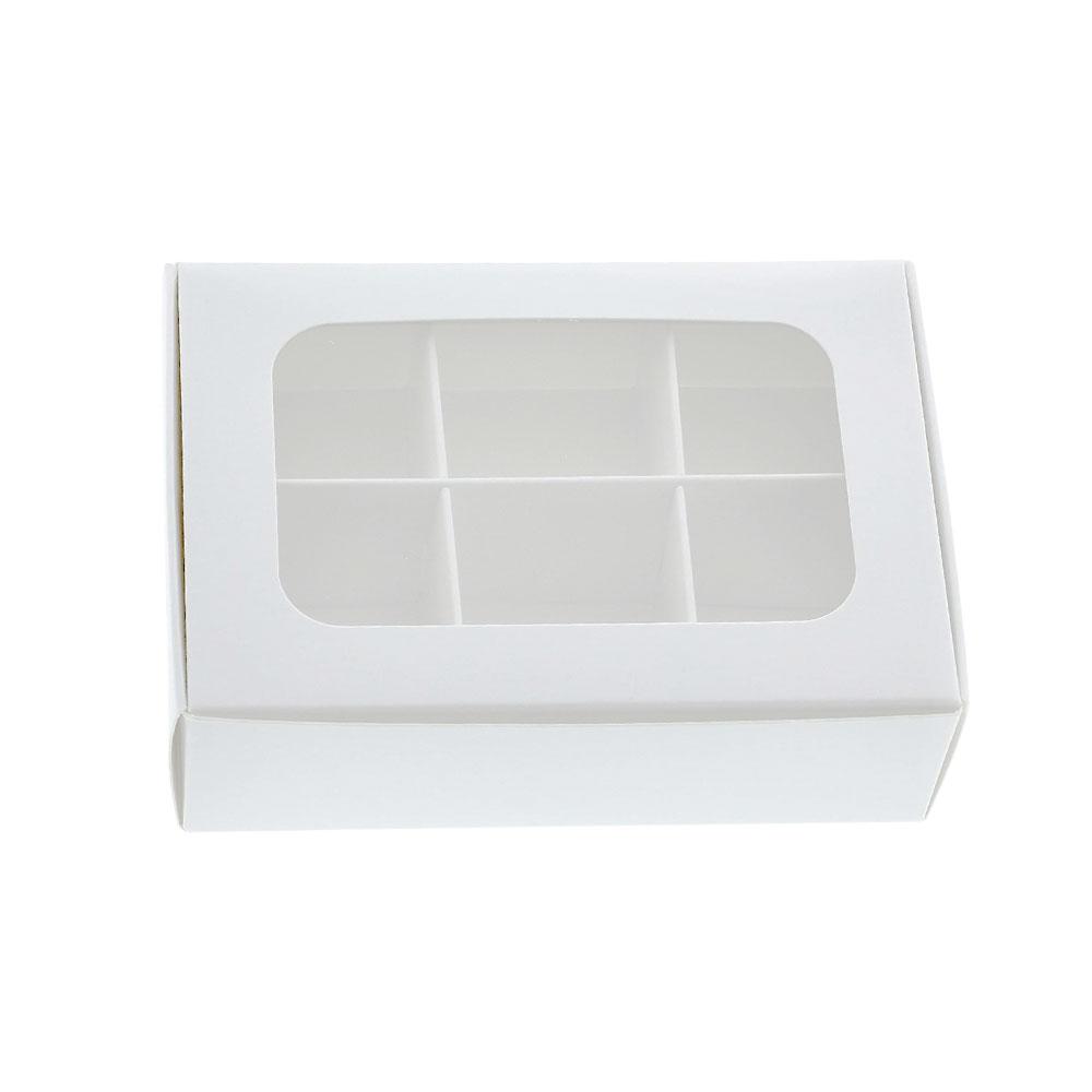 Weihnachtskugelnverpackung 6er Karton Box