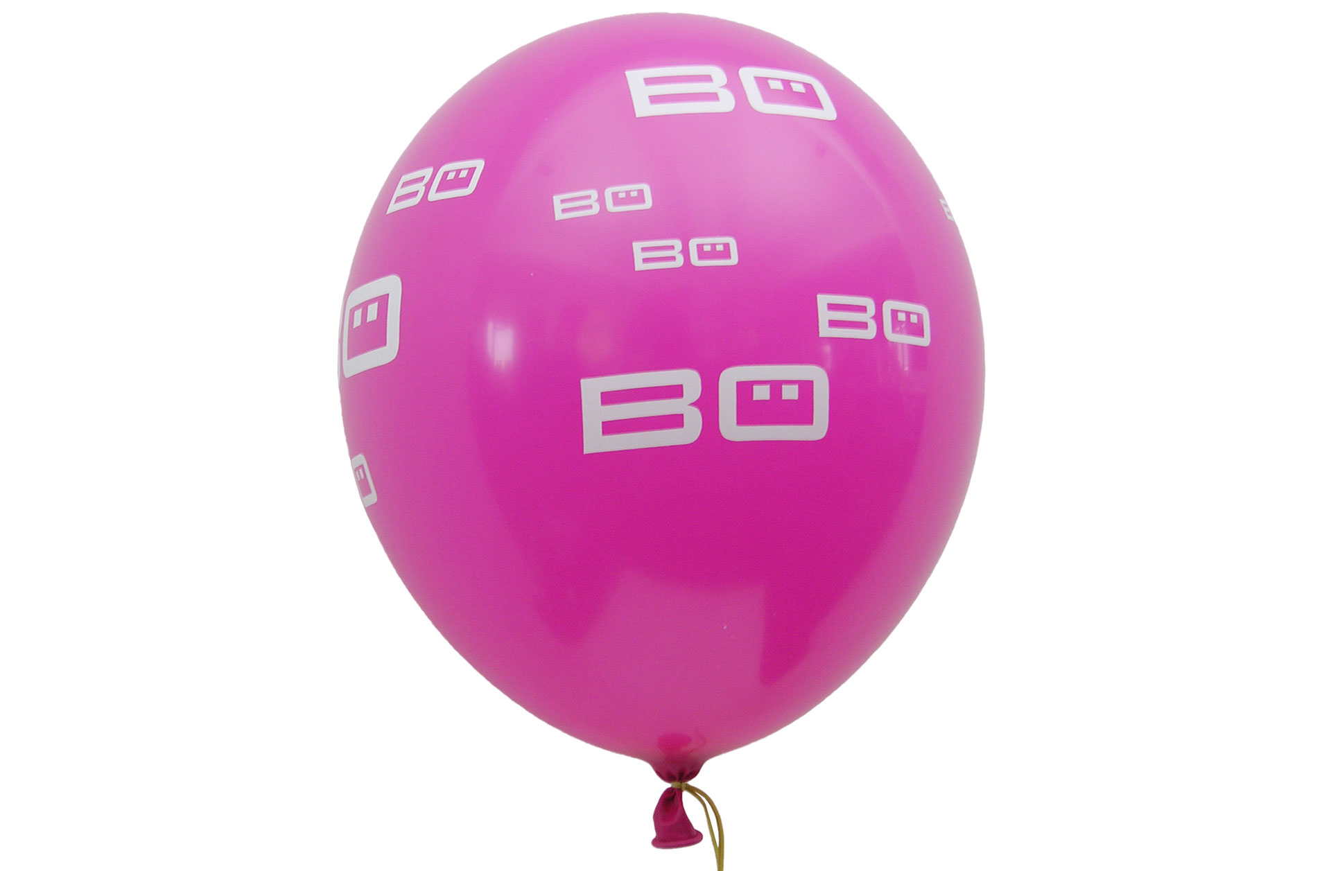 Bedruckte Luftballons im Siebdruck