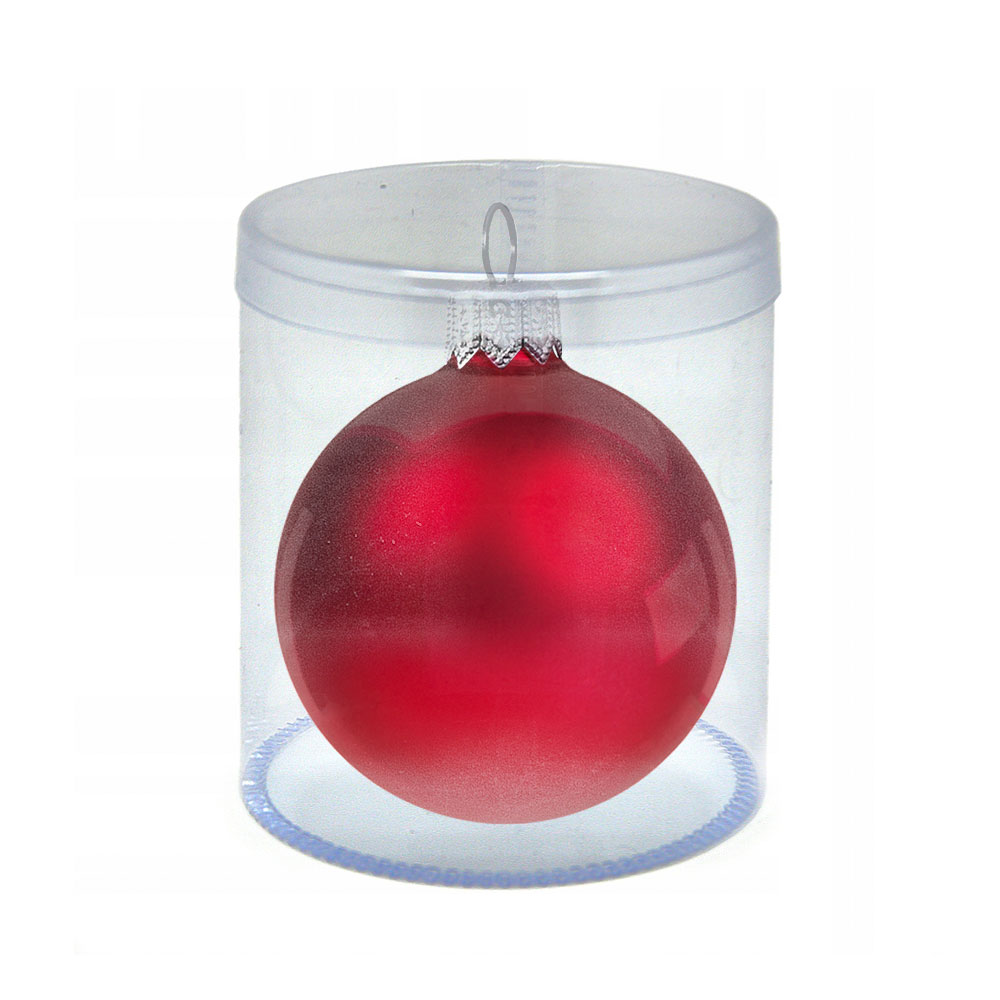 Weihnachtskugel Verpackung Transparente Box