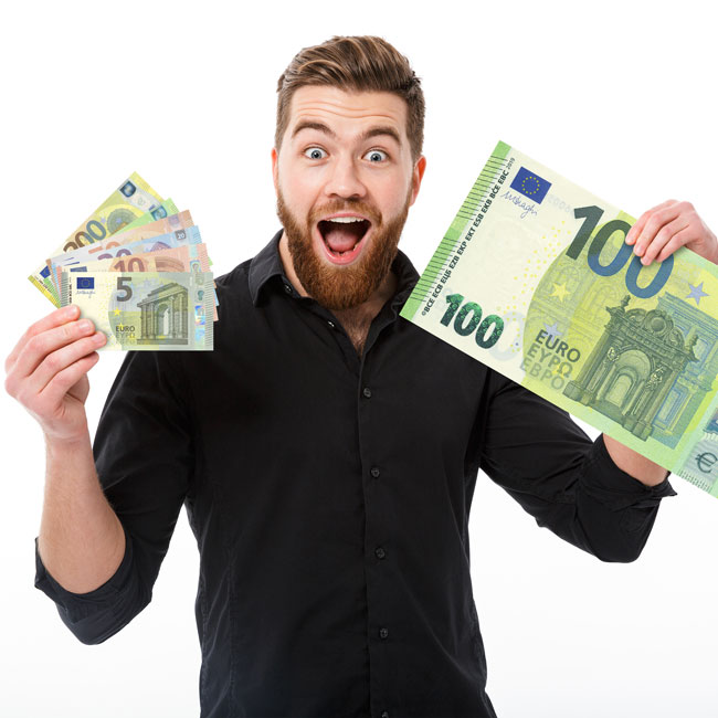 Übergabe-Geldscheine und Euro-Geldscheine Übergabe-Geldscheine und Euro-Geldscheine