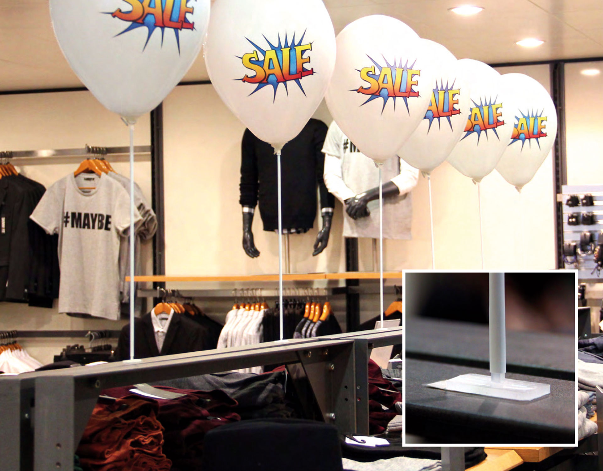 Tragestabhalter waagerecht Tragestabhalter waagerecht