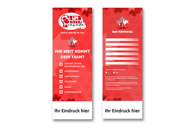 Fußball WM 2026 Tippschein