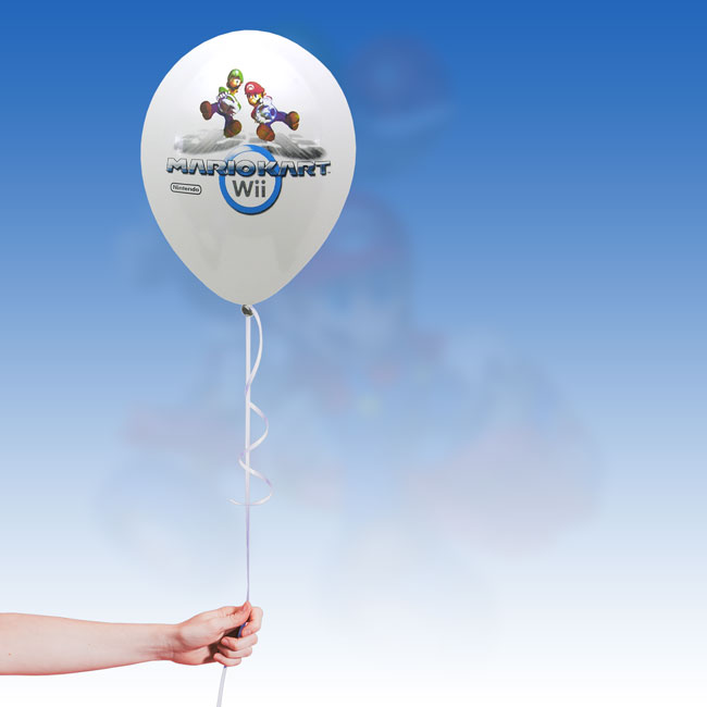 Bedruckte Luftballons im Superprint/Skaladruck