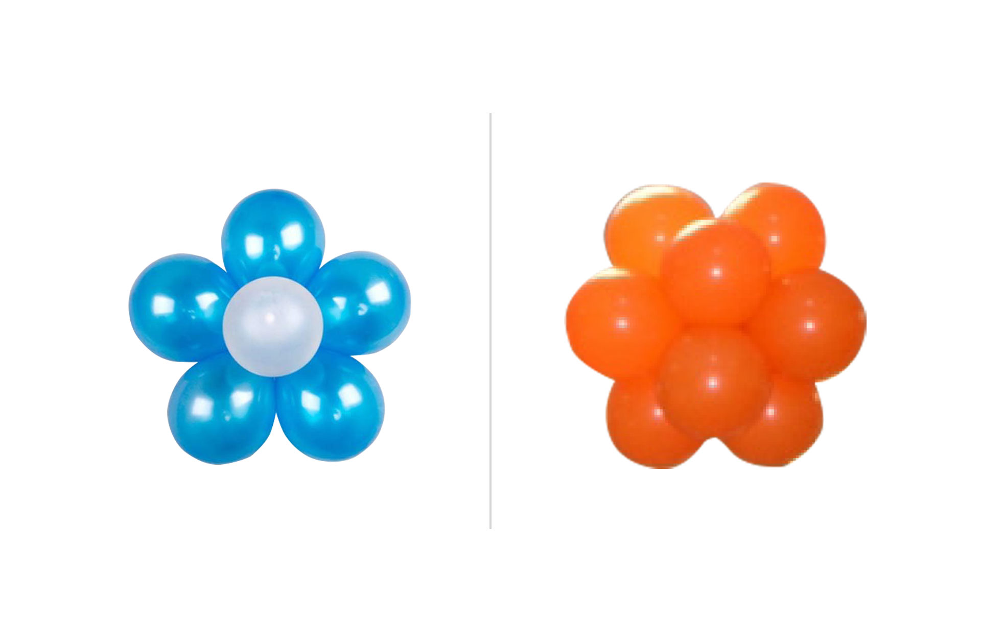 Ballonblumenset und Kugelelemente Ballonblumenset & Kugelelemente