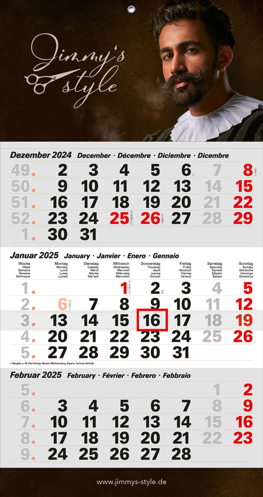 3-Monatskalender "Mayor Euro West 3M" 3-Monatskalender "Mayor Euro West 3M"