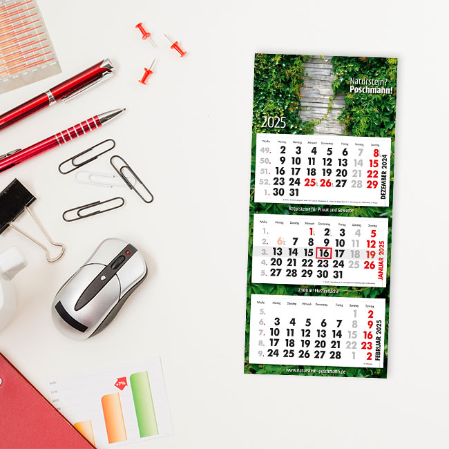 novus deutsch 3-monats-kalender