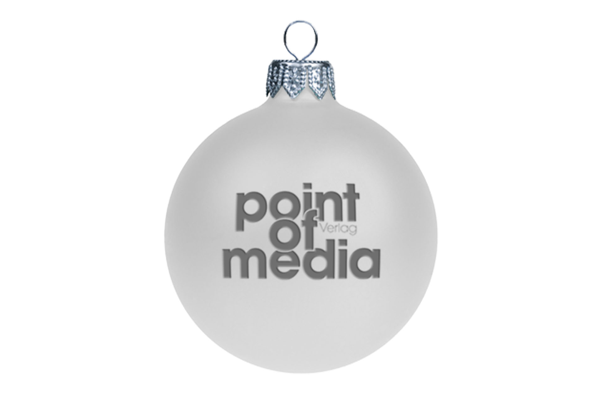 Bedruckte Weihnachtskugeln mit Logo | 1-seitig gravieren
