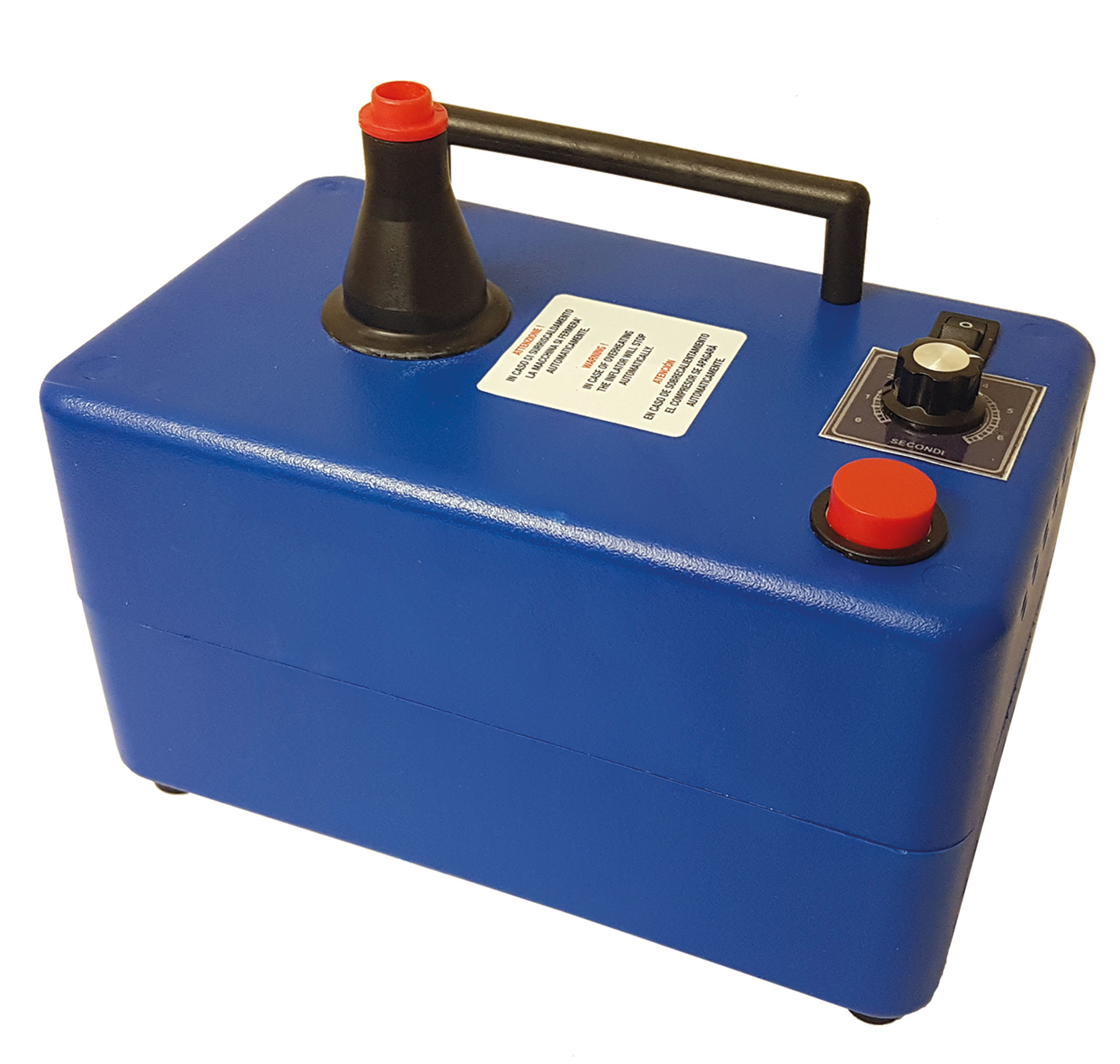 Elektrische Luftballonpumpe GEO + TIMER Elektrische Luftballonpumpe GEO mit Timer