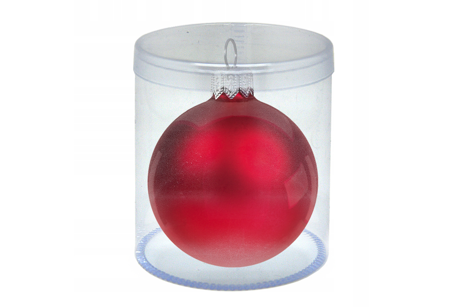 Weihnachtskugel Verpackung Transparente Box