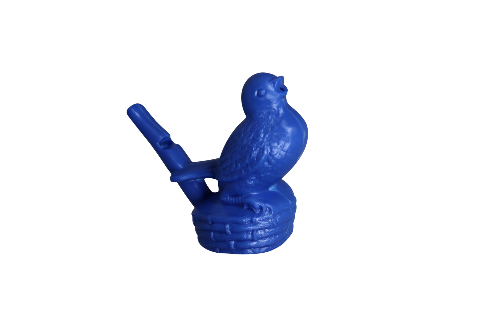 Vogelpfeife blau