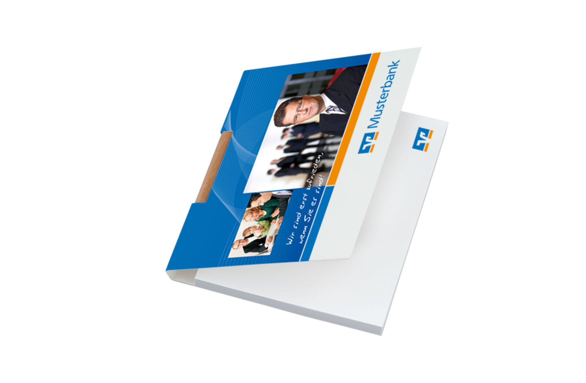 Haftnotizen-Set Volksbank