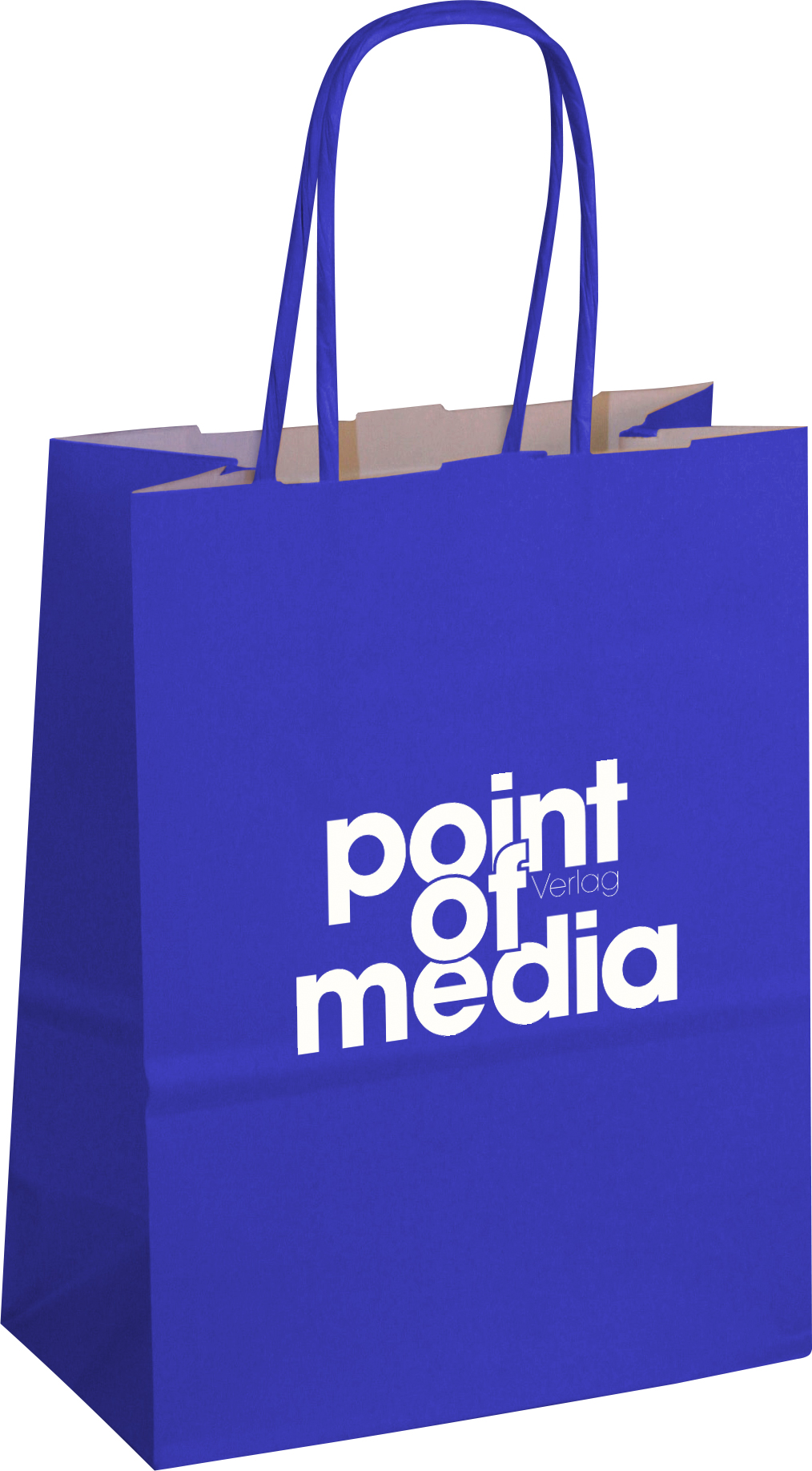 Tragetasche Komfort-Color blau mit Logo Tragetasche Komfort-Color blau mit Logo