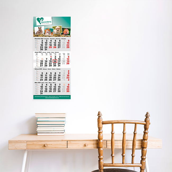 mayor euro west 4-monats-kalender