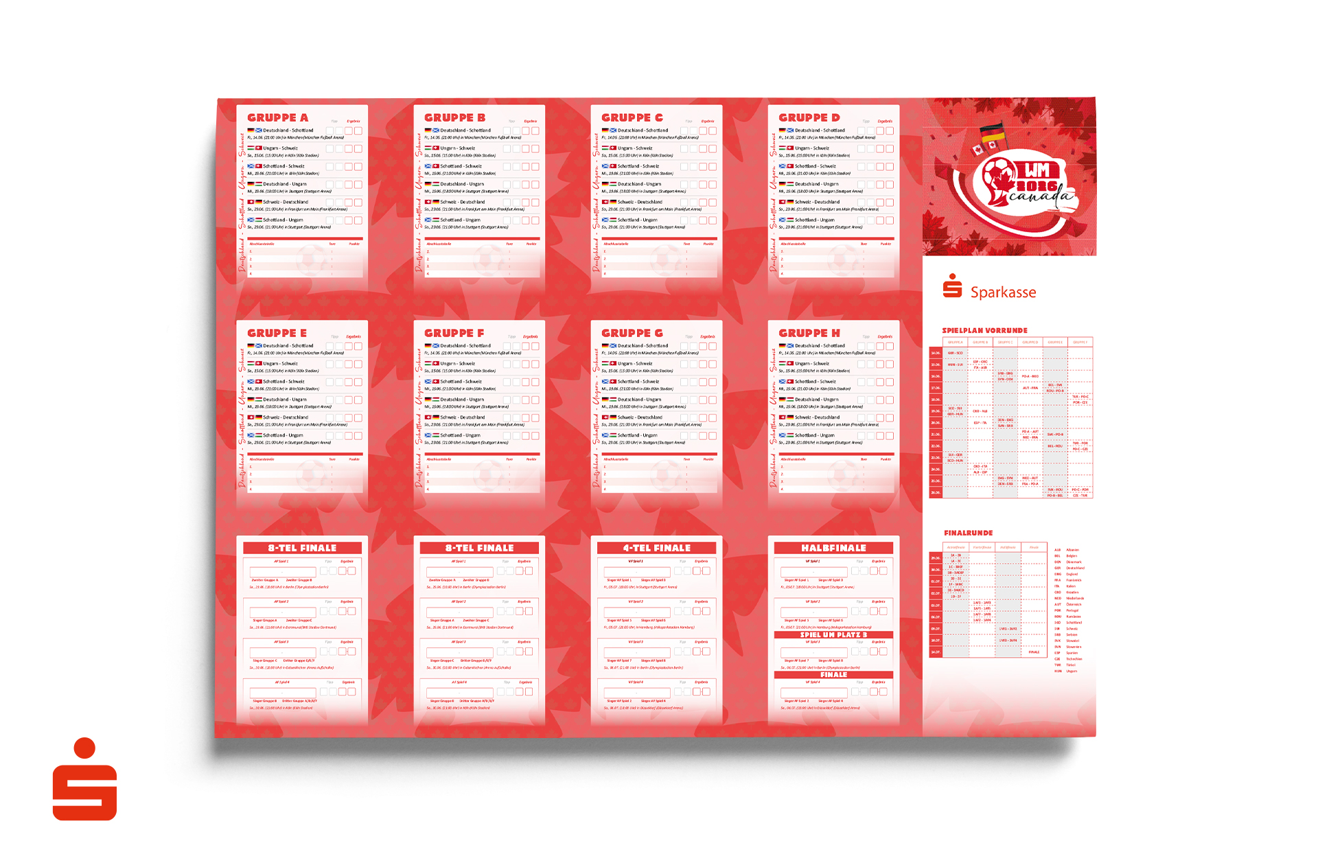Fußball WM 2026 Spielplan Wandplaner Sparkasse Fußball WM 2026 Spielplan Wandplaner Sparkasse