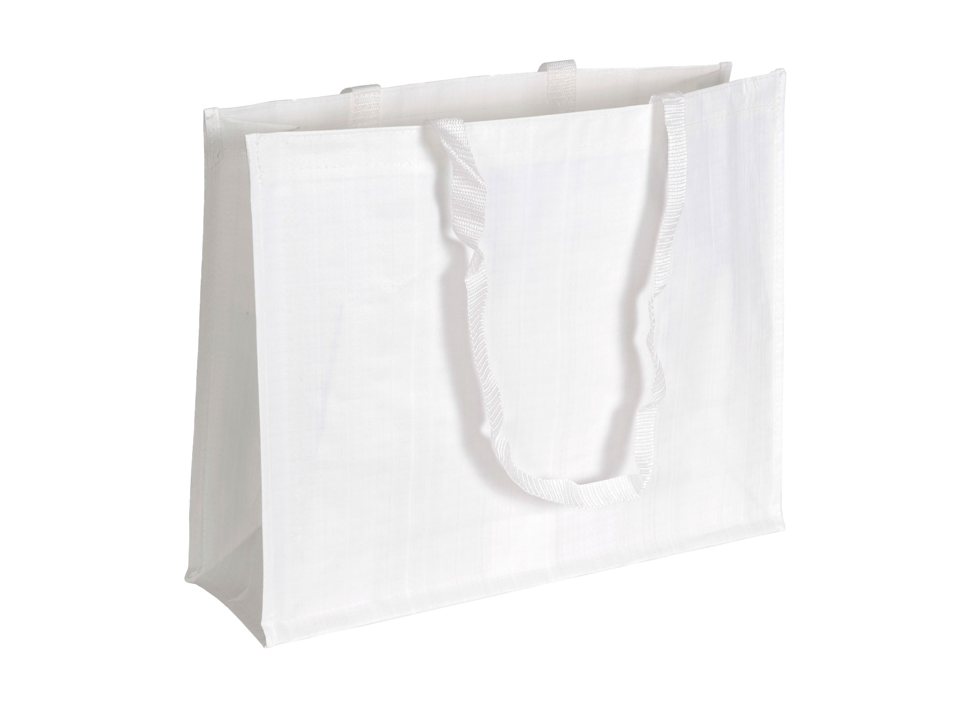 Tragetasche Woven Carry weiß