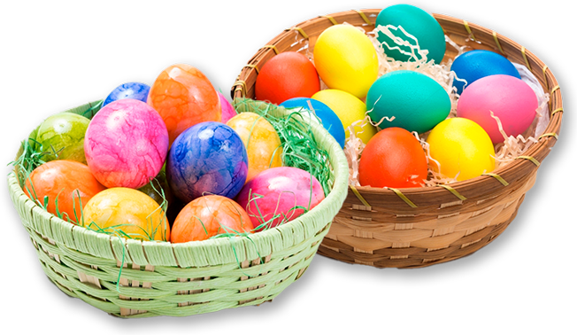 Ostereier mit Logo Osterkörbe Ostereier mit Logo Osterkörbe